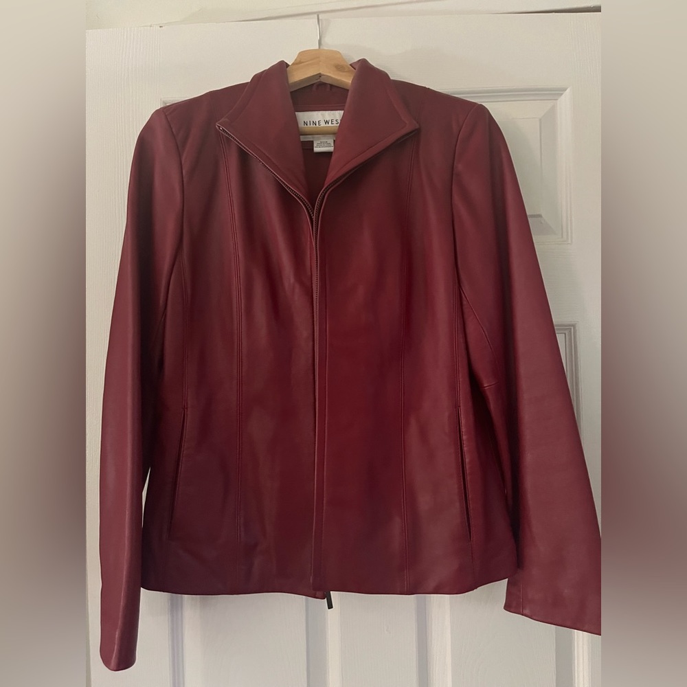 Leather jacket